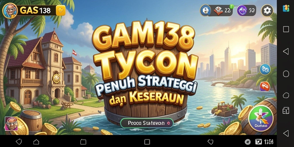 Tampilan gameplay GAS138 yang intens dan penuh strategi Tycoon.